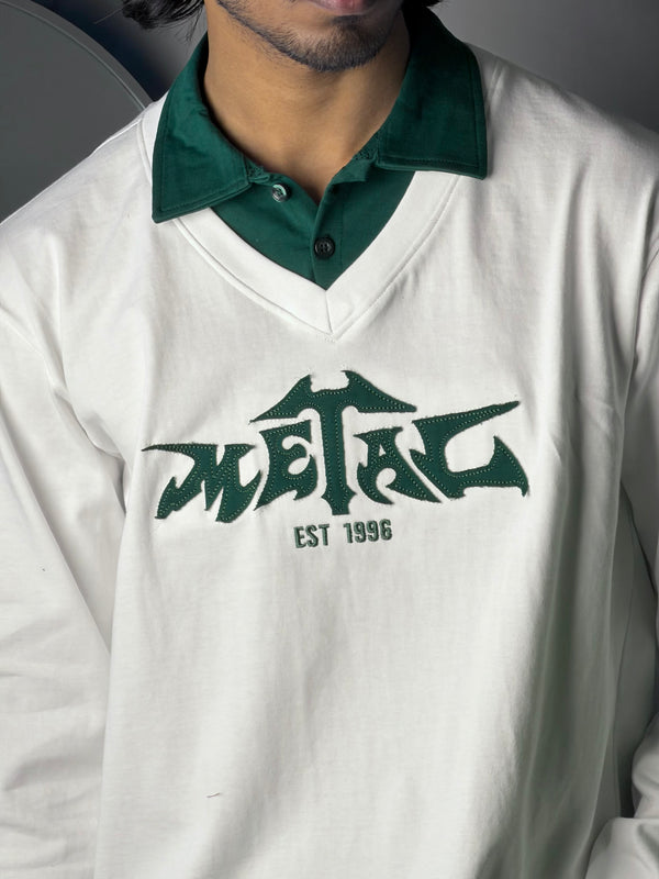 Full Sleeve Streetwear T-shirt [WHITE]