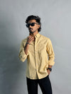 PLAIN SHIRT [ BEIGE ]