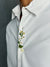 White Premium Embroidery Shirt