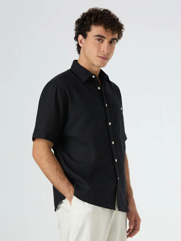 FIVE SLEEVEPLAIN SHIRT