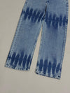 Whisker Pattern Slub Baggy