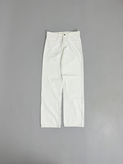 White Baggy Fit Jean
