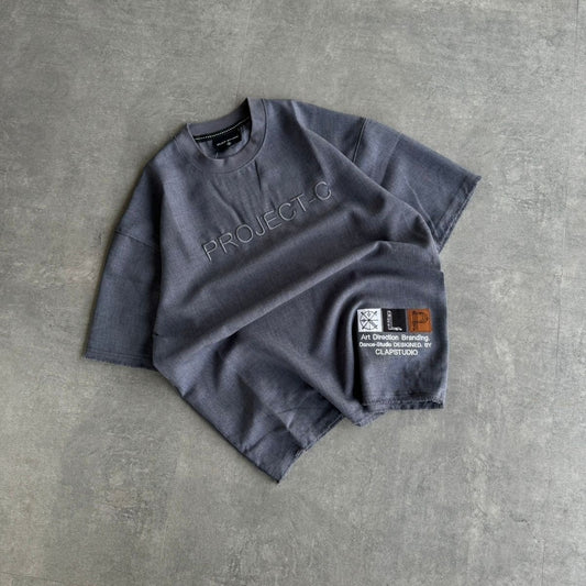 Oversized Linen T Shirt (S,L)