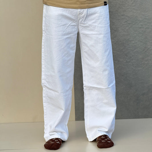 White Baggy Jean Big Size (38,40,42)