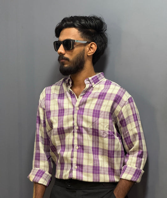 Premium Checks Shirt (XS,L)