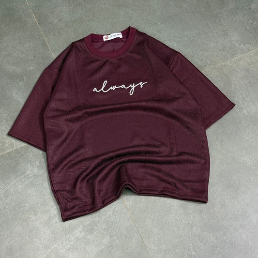 Five Sleeve Tshirt (S,M,L,XL)