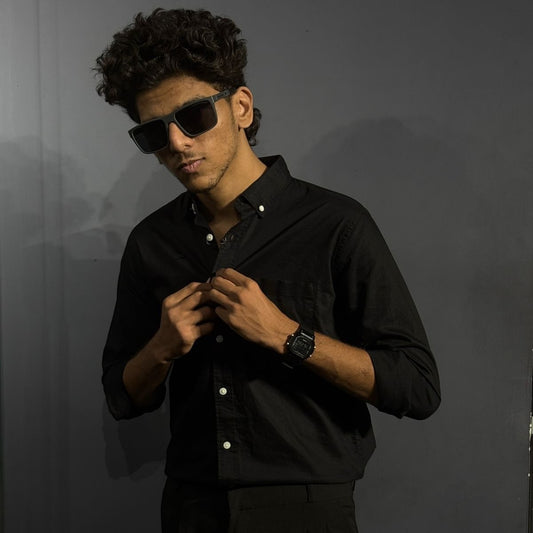 Full Sleeve Plain Shirt (M,L,XL)