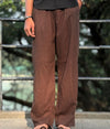 LINEN PANT BROWN