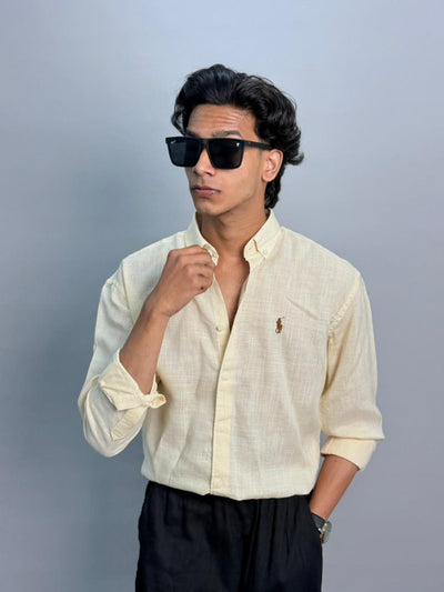 IMP LINEN SHIRTS CREAM