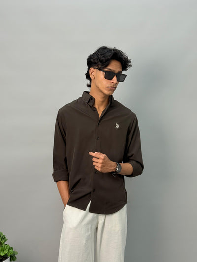 IMP SHIRTS - DARK BROWN