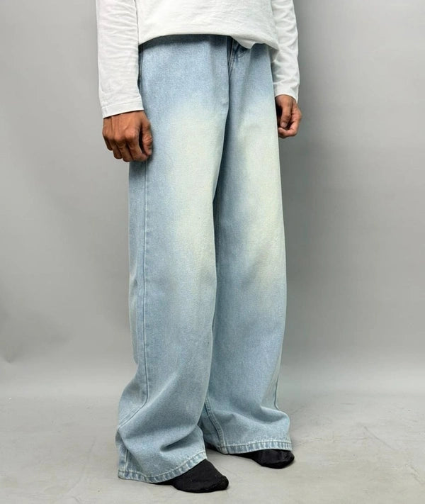 WIDE LEG BAGGY JEANS