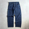 Dark Blue Straight Fit