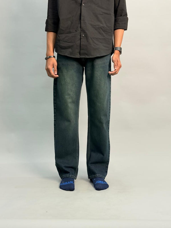 Spray Shade Straight Fit Jeans