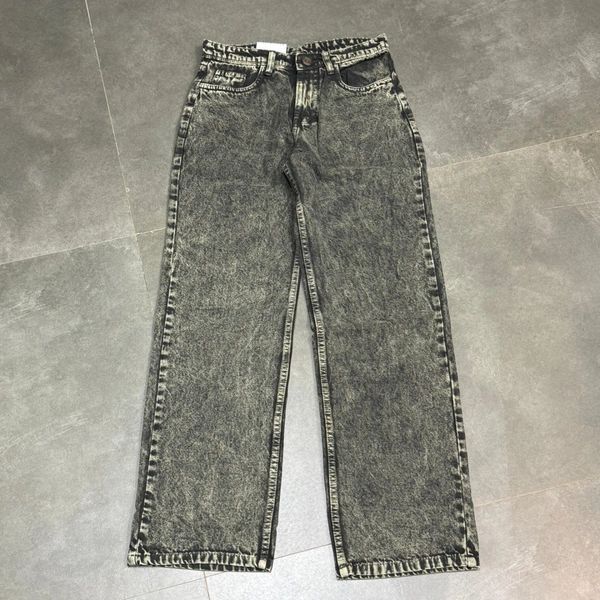 Cloud wash baggy jeans