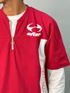 5 SLEEV ZIPPER TSHIRT (RED)
