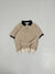 Greyish Brown Old Money Half-Sleeve T-Shirt