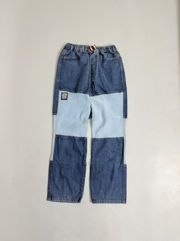 Soft denim cargo pant