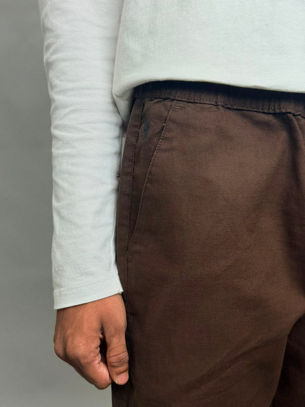 IMP LINEN PANTS [Regular Fit]