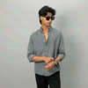 SOFT POLY STRIPES SHIRT