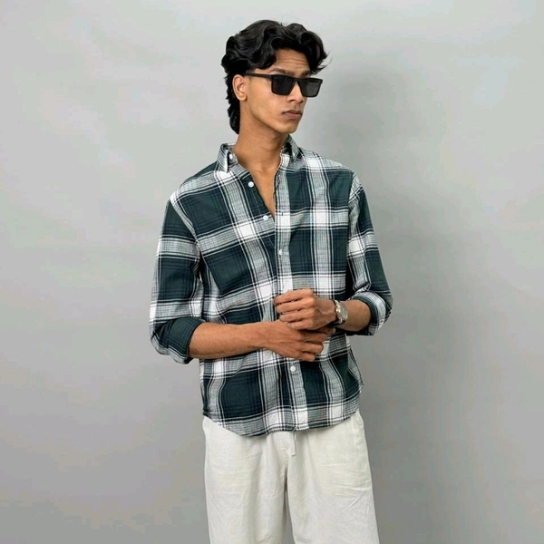 FLANNEL CHECKS SHIRT