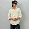 LINEN EMBROIDERY SHIRT