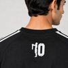 Black Sky Blue Training Graphic Five-Sleeve T-Shirt (Argentina)