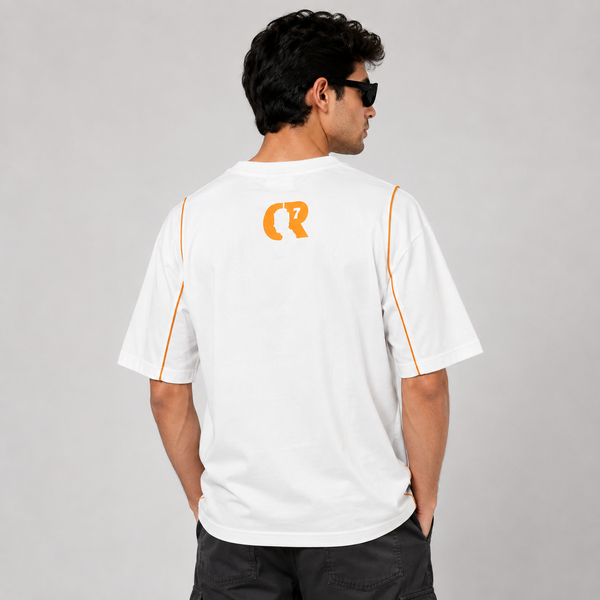 White-Green Training Graphic Five-Sleeve T-Shirt (Portugal)