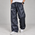 Dark Blue Nylon Track Pants
