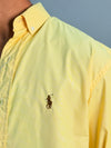 Premium Micro Checks Shirt [YELLOW]