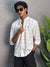 Checks Shirt [White & Blue]