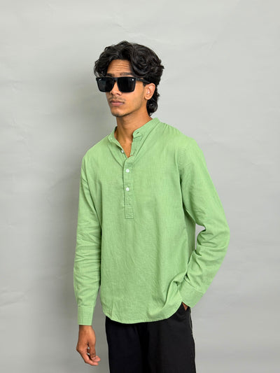 Linen Short Kurta
