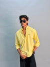 Premium Micro Checks Shirt [YELLOW]