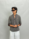 Premium Stripes Shirt [Brown]