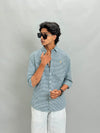 MICRO CHECKS SHIRTS [GREEN]