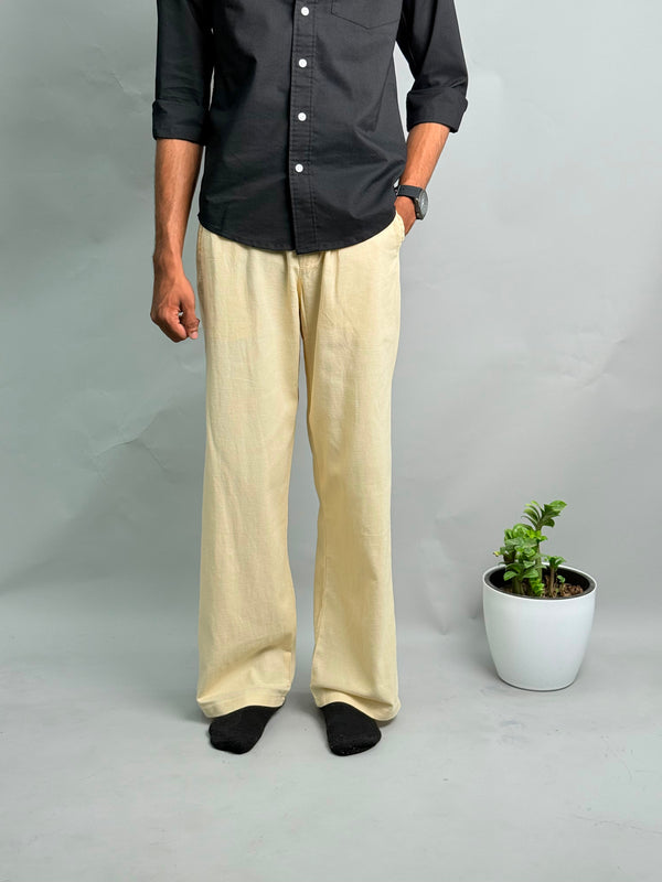 IMP LINEN PANTS [CREAM]
