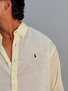 PREMIUM LINEN SHIRT [YELLOW]