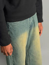 Double Shade Baggy Jeans