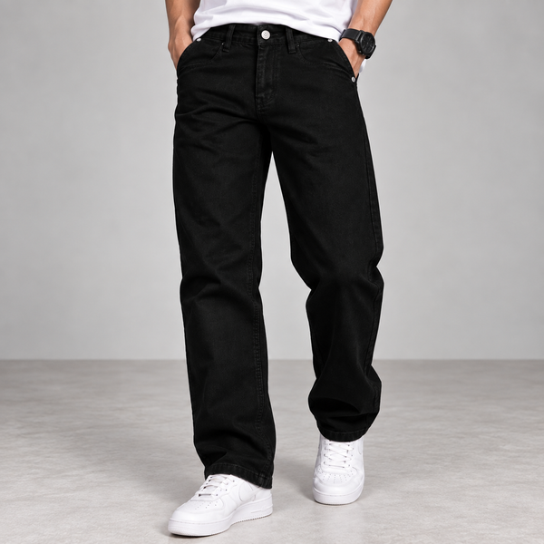Black Mom Fit Jeans