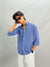 MICRO CHECKS SHIRT [BLUE]