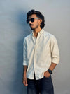 Beige Stripe Shirt