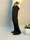 ARMANI BOOTCUT PANTS [BLACK]