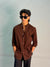 PREMIUM LINEN SHIRT [BROWN]