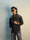 Premium Black Denim Shirt