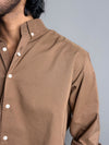 Light Brown Plain Shirt
