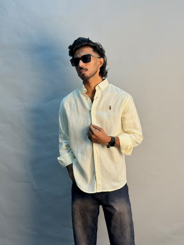 Full Sleeve Yellow Shirt