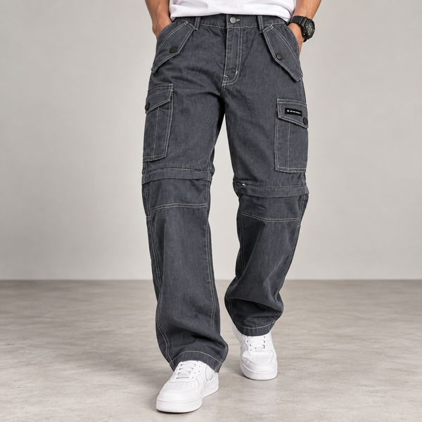 Dark Grey Cargo Pants
