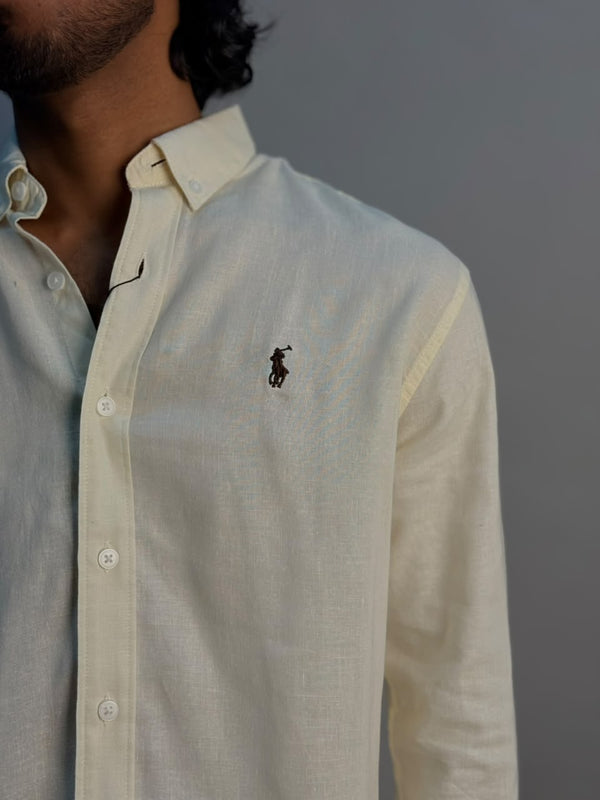 Full Sleeve Yellow Shirt