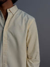 Light Yellow Micro Checks Shirt