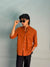 Premium Poly Lycra Shirt [DARK ORANGE]
