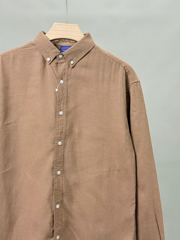 Full Sleeve Linen Shirts (BROWN)